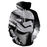 Star Wars Imperial Stormtrooper Cosplay Hoodie Halloween Costume