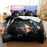 Star Wars Skywalker Cosplay Bedding Set Duvet Cover Halloween Bed Sheets
