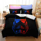 Star Wars Skywalker Cosplay Bedding Set Duvet Cover Halloween Bed Sheets