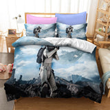 Star Wars Skywalker Cosplay Bedding Set Duvet Cover Halloween Bed Sheets