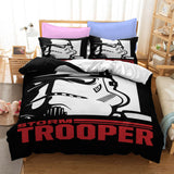 Star Wars Skywalker Cosplay Bedding Set Duvet Cover Halloween Bed Sheets