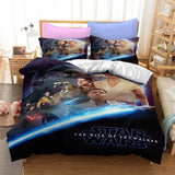 Star Wars Skywalker Cosplay Bedding Set Duvet Cover Halloween Bed Sheets