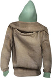 Star Wars The Mandalorian Grogu Cosplay Hoodie Halloween Costume