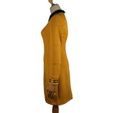 Star Trek Discovery Season 2 Starfleet Commander Female Gold Dresses Badge Set - bfjcosplayer