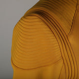 Star Trek Discovery Season 2 Starfleet Commander Female Gold Dresses Badge Set - bfjcosplayer