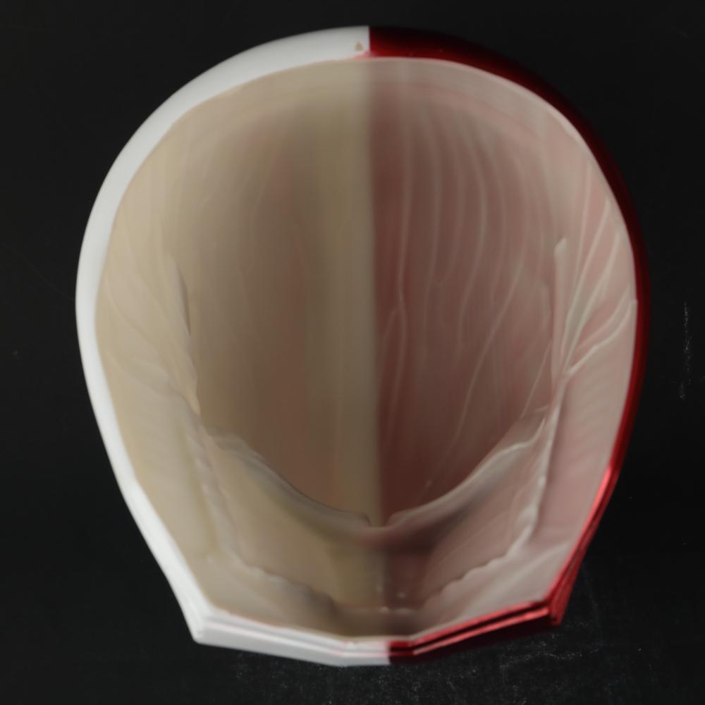 Movie Star Wars 9 The Rise of Skywalker Sith Trooper Red/White PVC Helmet Cosplay Halloween Mask - bfjcosplayer