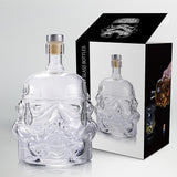 Star Wars Imperial Stormtrooper Glass Jug Storm Trooper Decanter - bfjcosplayer