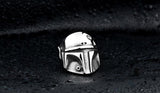Star Wars Ring The Mandalorian cosplay men's personality fashion ring cosplay props - bfjcosplayer