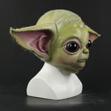 Star Wars The Mandalorian Baby Yoda Halloween Mask Cocplsy Helmet - bfjcosplayer