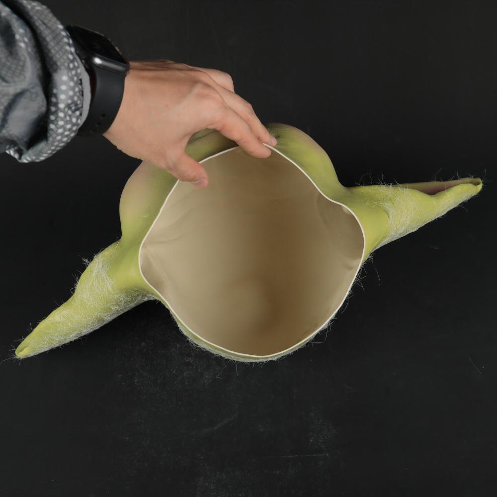 Star Wars The Mandalorian Baby Yoda Halloween Mask Cocplsy Helmet - bfjcosplayer