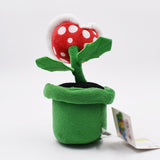 Super Mario Piranha Plant Plush Toy Soft Stuffed Doll Birthday Holiday Gifts
