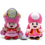 Super Mario Toadette Plush Toy Soft Stuffed Doll Birthday Holiday Gifts