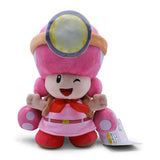 Super Mario Toadette Plush Toy Soft Stuffed Doll Birthday Holiday Gifts