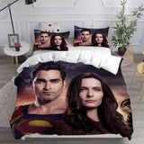 Superman Lois Cosplay Bedding Sets Duvet Cover Halloween Comforter Sets