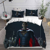 Superman Lois Cosplay Bedding Sets Duvet Cover Halloween Comforter Sets