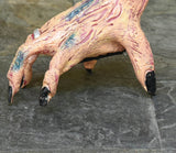 Terrible Halloween Decorations Bloody Broken Fake Hands Electrical Crawling Hand Toy