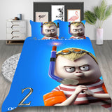 The Addams Family 2 Cosplay Bedding Set Duvet Cover Halloween Bed Sheets