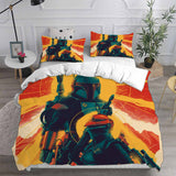 The Book of Boba Fett Bed Set Cosplay Duvet Cover Halloween Comforter Sets