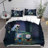 The Cuphead Show! Cosplay Bedding Sets Duvet Cover Halloween Comforter Sets