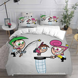 The Fairly OddParents Bedding Sets Bed Quilt Cover Pillow Case Halloween Cosplay Comforter Sets