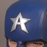The Falcon and the Winter Soldier Captain America Cosplay Latex Helmet Halloween Props