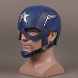 The Falcon and the Winter Soldier Captain America Cosplay Latex Helmet Halloween Props
