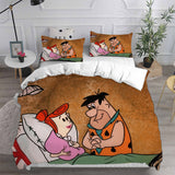 The Flintstones Bedding Sets Duvet Cover Halloween Cosplay Comforter Sets
