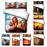 The Lion King Cosplay Bedding Set Duvet Cover Halloween Bed Sheets