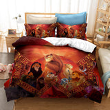 The Lion King Cosplay Bedding Set Duvet Cover Halloween Bed Sheets