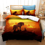 The Lion King Cosplay Bedding Set Duvet Cover Halloween Bed Sheets