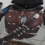 The Mandalorian Kids Cosplay Hoodie Halloween Costume
