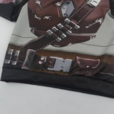 The Mandalorian Kids Cosplay Hoodie Halloween Costume