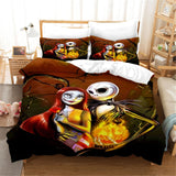 The Nightmare Before Christmas Cosplay Bedding Set Duvet Cover Halloween Sheets