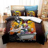 The Nightmare Before Christmas Cosplay Bedding Set Duvet Cover Halloween Sheets