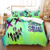 The Suicide Squad Cosplay Bedding Sets Duvet Cover Halloween Comforter Sets