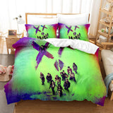 The Suicide Squad Cosplay Bedding Sets Duvet Cover Halloween Comforter Sets