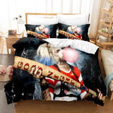 The Suicide Squad Cosplay Bedding Sets Duvet Cover Halloween Comforter Sets