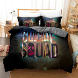The Suicide Squad Cosplay Bedding Sets Duvet Cover Halloween Comforter Sets