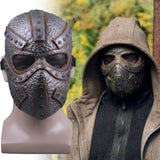 The Walking Dead Season 11 Elijah Cosplay Latex Helmet Halloween Props
