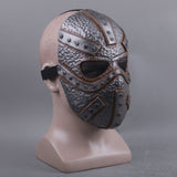 The Walking Dead Season 11 Elijah Cosplay Latex Helmet Halloween Props