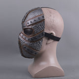 The Walking Dead Season 11 Elijah Cosplay Latex Helmet Halloween Props