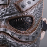 The Walking Dead Season 11 Elijah Cosplay Latex Helmet Halloween Props