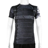 The Winter Soldier Bucky Barnes Cosplay T-shirt