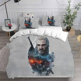 The Witcher Season 2 Bed Set Cosplay Duvet Cover Halloween Sheets Bed Set