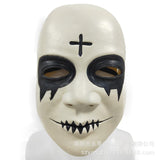 The Purge Smiley Cross Latex Mask Movie cosplay Horror Halloween props - bfjcosplayer