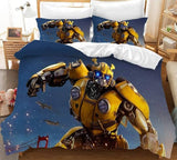 Transformers Optimus Prime Cosplay Bedding Set Duvet Cover Halloween Bed Sheets
