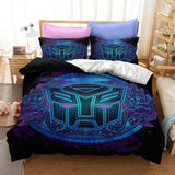 Transformers Optimus Prime Cosplay Bedding Set Duvet Cover Halloween Bed Sheets