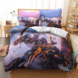 Transformers Optimus Prime Cosplay Bedding Set Duvet Cover Halloween Bed Sheets