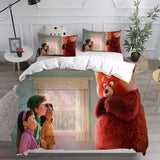 Turning Red Cosplay Bedding Sets Duvet Cover Halloween Comforter Sets