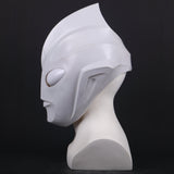 Ultraman Helmet Cosplay Latex LED Light Mask Halloween Prop